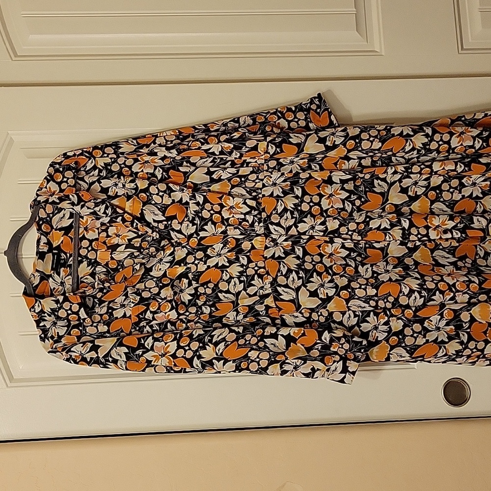 Who What Wear floral shirt dress